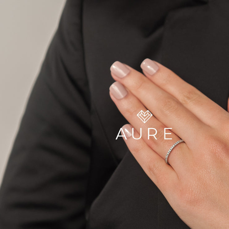 Alliance Sertie Nesma de marque AURE en Diamant conçue et créée au Maroc