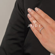 Alliance Sertie Nesma de marque AURE en Diamant conçue et créée au Maroc